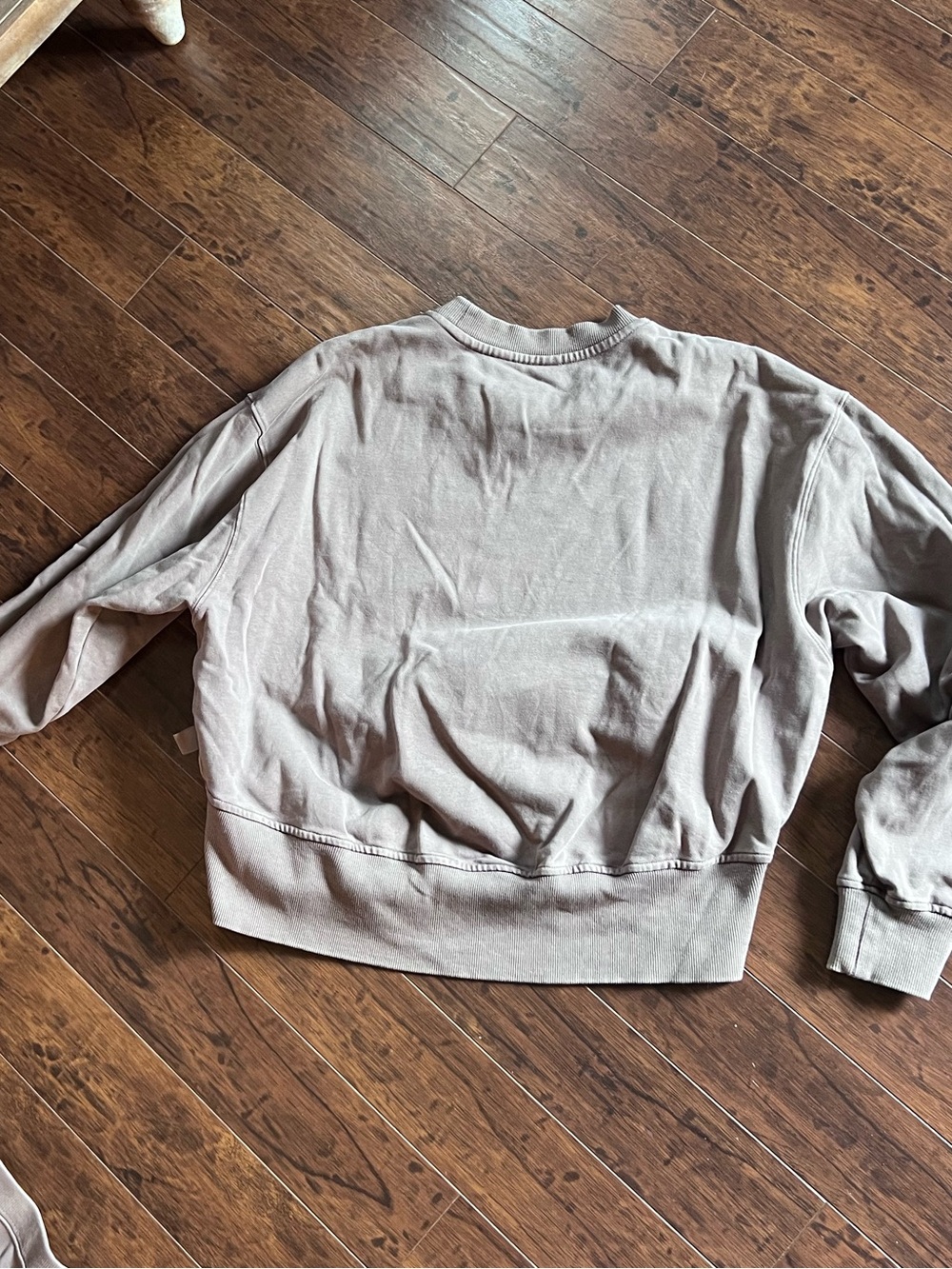 JoyLab Sweatshirt and Jogger Pants Loungewear Set Taupe French Terry Small - Picture 6 of 8